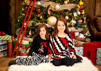 Hayley & Harper {Santa}