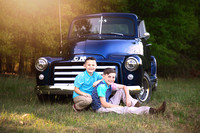 Wyatt & Cash {Spring Truck}